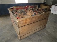 Crate of Non-Working Power Tools-