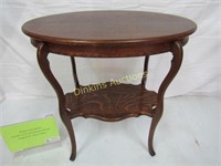 Oval Oak Table