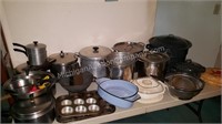 Large Group of Pots and Pans