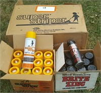 Traffic Paint and Galvanizing Compound Case Lot