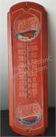 Vintage Pepsi Cola Tin Thermometer