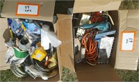 Two Boxes Packed With Construction Goods