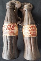 Vintage Coca~Cola Cast Iron Handle Pulls