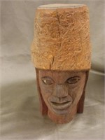 Carved Wooden Head
