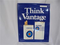 1978 Vantage Cig Advertising Sign