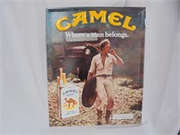 1982 Camel  Cig Advertising Sign
