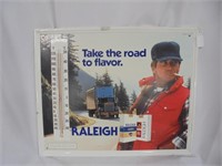 Metal 1983 Raleigh Cig Advertising Sign