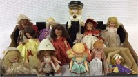 Set of 12 Collector Dolls Including Mostly