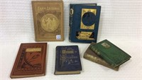Group of 6 Old Books Including Farm Legends-