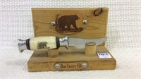 Bear Country Hunting Knife w/ Bear Design