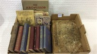 Group of Old Books Including the Home