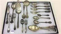 Group  of Old Flatware Pieces Including Forks