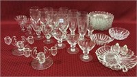 Very Lg. Group of Crystal Glassware