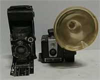 Kodak and Brownie Hawkeye cameras