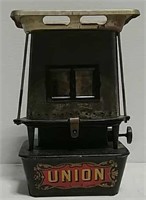 Union cast iron warming stove