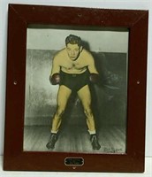Vintage Framed boxing photo