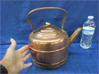 vintage copper kettle