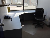 L-Shaped Desk w/ Chair