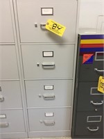 4-Drawer Letter Size Vertical File Cabinet