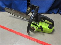 smaller poulan chainsaw - 17in bar (works)