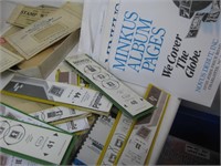 STAMPS - LARGE QUANTITY OF COLLECTING SUPPLIES