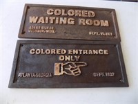 ENTRANCE AND WAITING ROOM SIGNS