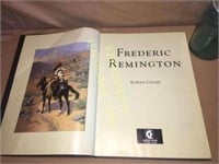 Frederick Remington collection coffee table book