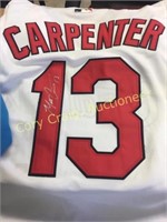Matt Carpenter Signed Jersey