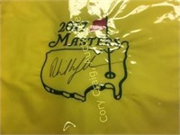 Phil Mickelson Flag - Signed