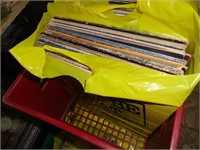 VINYL - BAG LOT OF 20+ 1970's ROCK AND ROLL #1