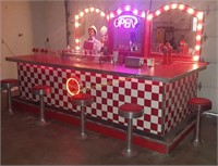 1950's Diner Bar (Replica)