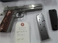 1911 A--1  Springfield 45 Cal pistol