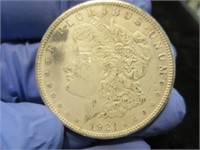1921 morgan silver dollar