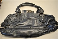 Chloe Anthracite Leather Bag