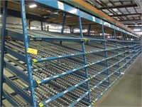 (25) Kingway Order Selection Flo Conveyor Racks