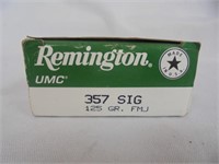 Remington 357 SIG 125 gr FMJ
