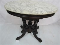 Marble Top Parlor Table