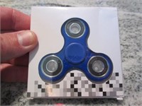 new in box - blue fidget spinner