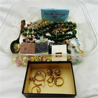 Large Costume Jewelry Lot~ Waterford & Gorham, +