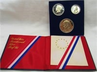 3 Coin Bicentennial Silver (40%) Proof Set