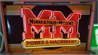 Minneapolis Moline Power & Machinery Neon 67"x38"