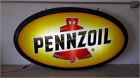 Pennzoil Light-Up SSPL 78"x45" Oval