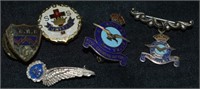 Assorted RCA WWII Pins