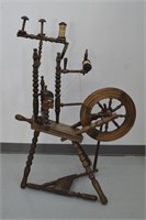 AntiqueDutch Merkelbach Spinning Wheel 4'tall