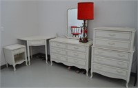 6 pc French Provincial Bedroom Set