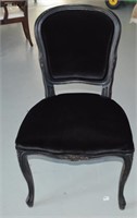 Black Accent Side Chair