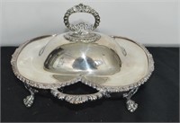 Silver Plate Covered Vegetable