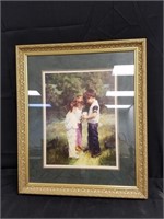 LARGE FRAMED PRINT BY GEORGE RAE SMITH