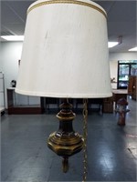 VTG BRASS HANGING LAMP