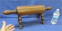 rolling pin style foot ottoman - nearly 2ft long